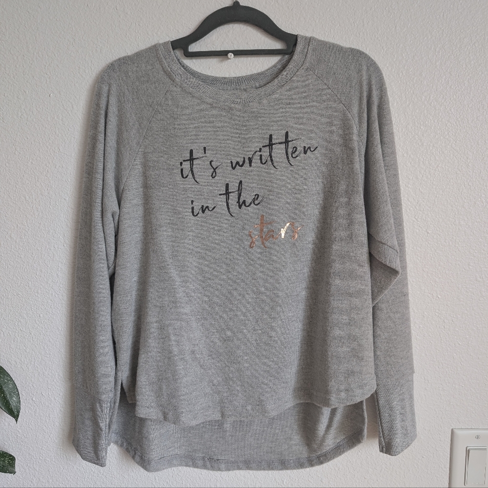 Incredibly Soft Light Grey Pajama Set NWOT